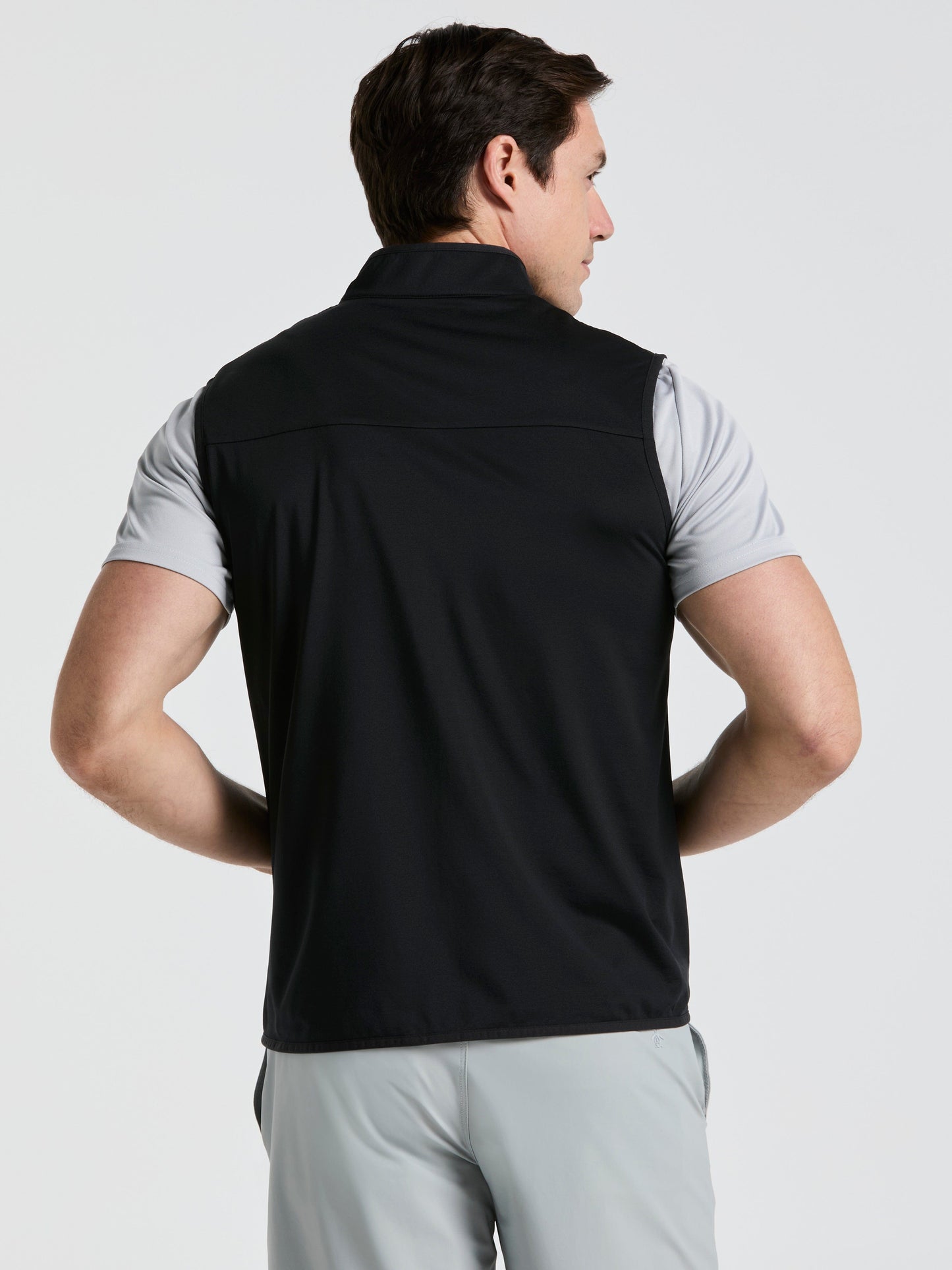 Men's Lightweight Full Zip Golf Gilet
