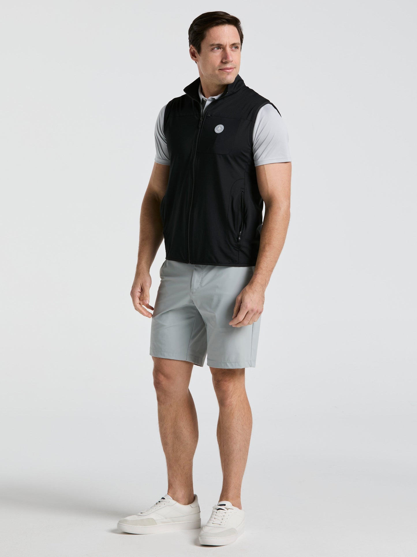 Men's Lightweight Full Zip Golf Gilet