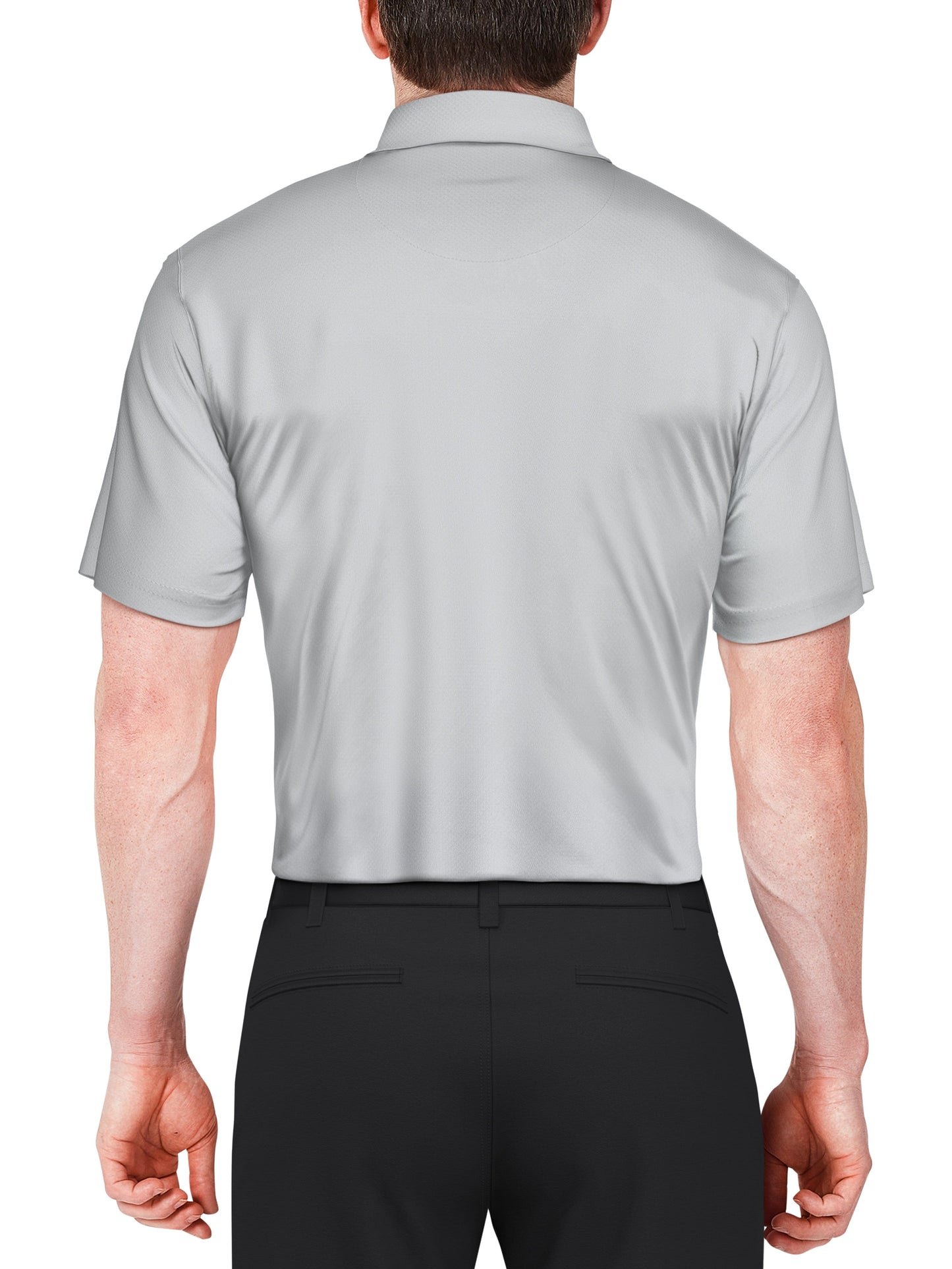 Men's Marble Ombre Print Golf Polo