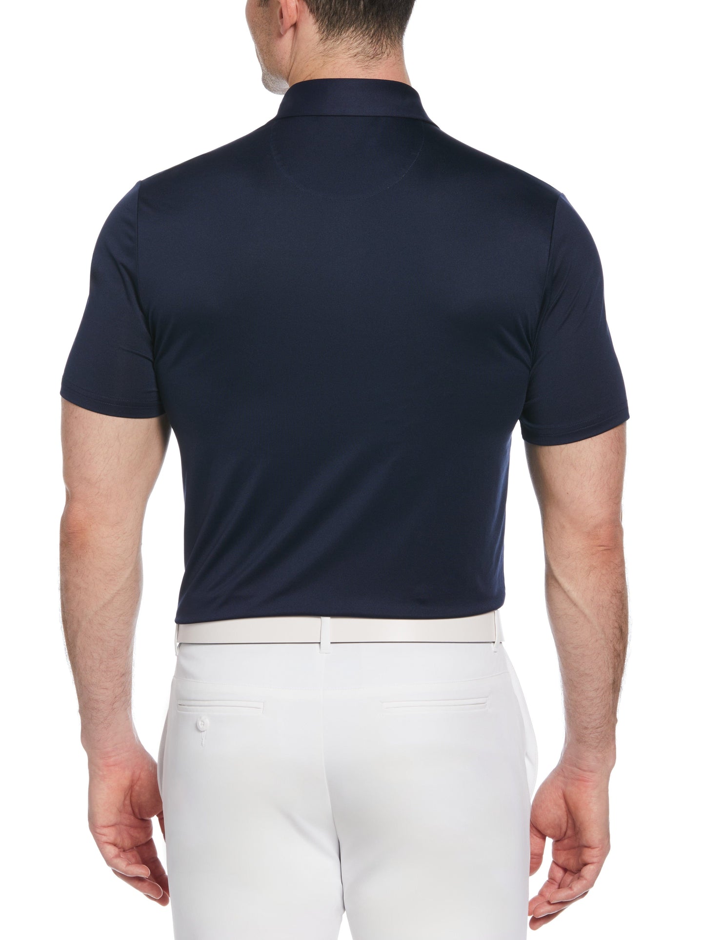 Men's Original Block Design Short Sleeve Golf Polo Shirt
