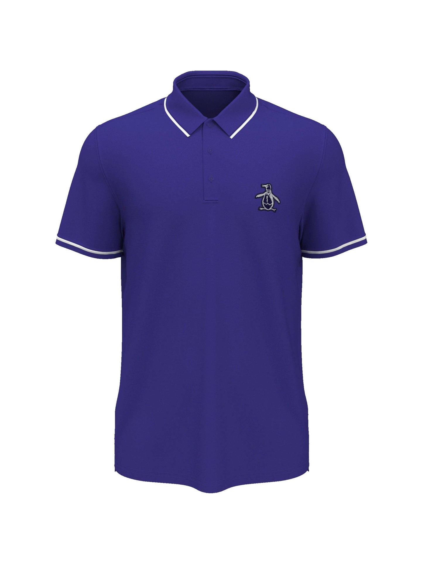 Men's Oversized Pete Tipped Short Sleeve Golf Polo Shirt