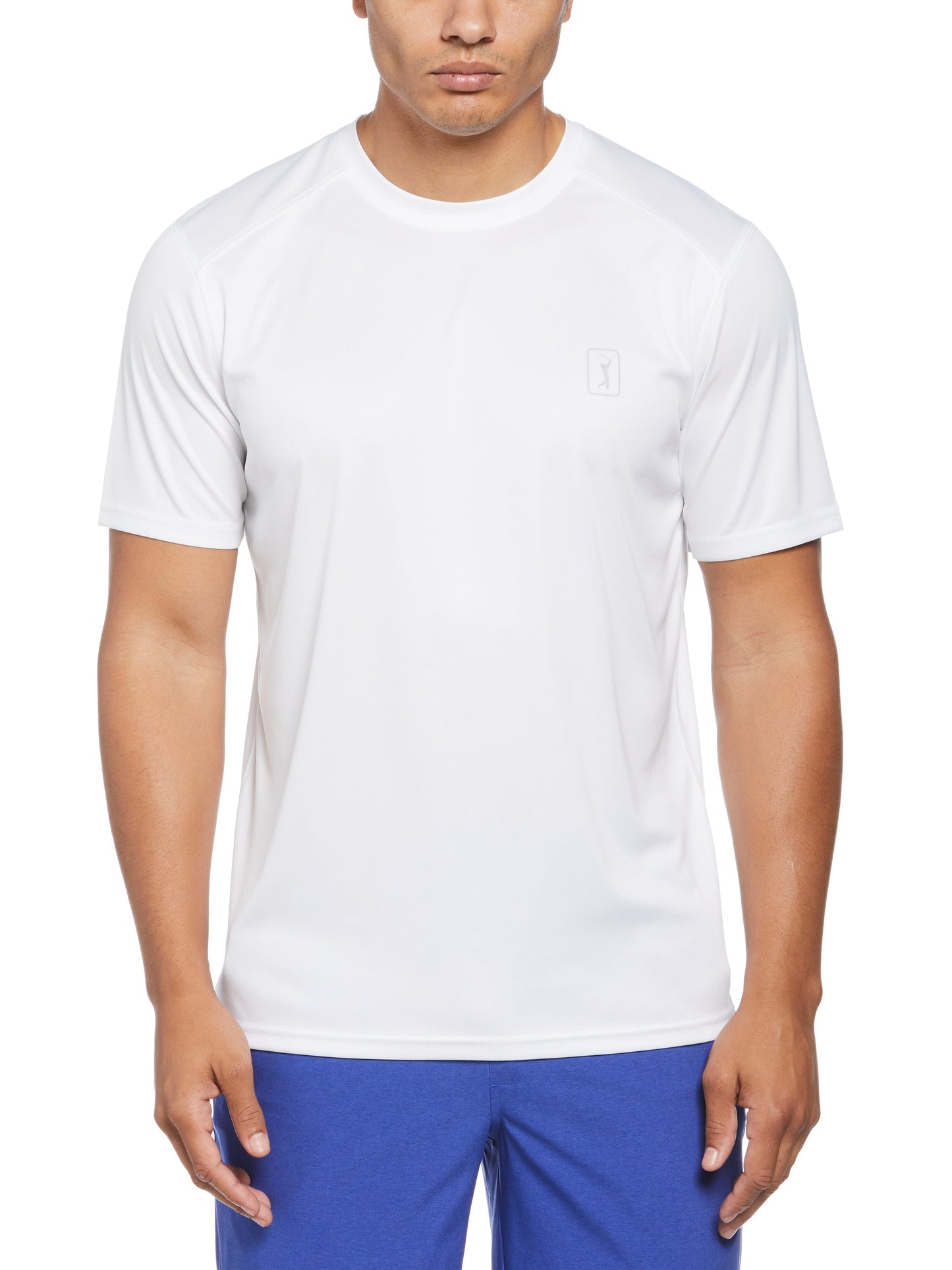 Performance Crew Golf Tee (Bright White)