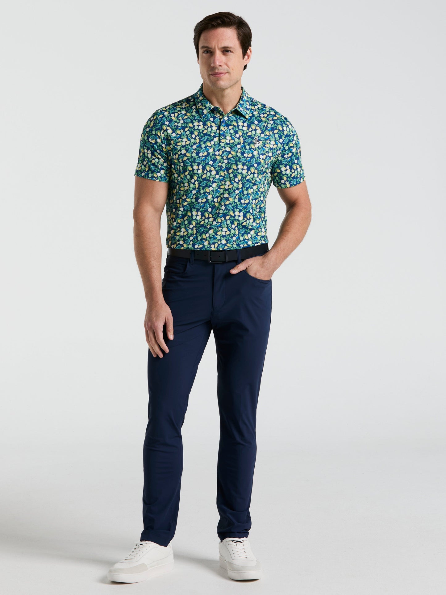 Men's Petes Coconut Caddy Golf Polo