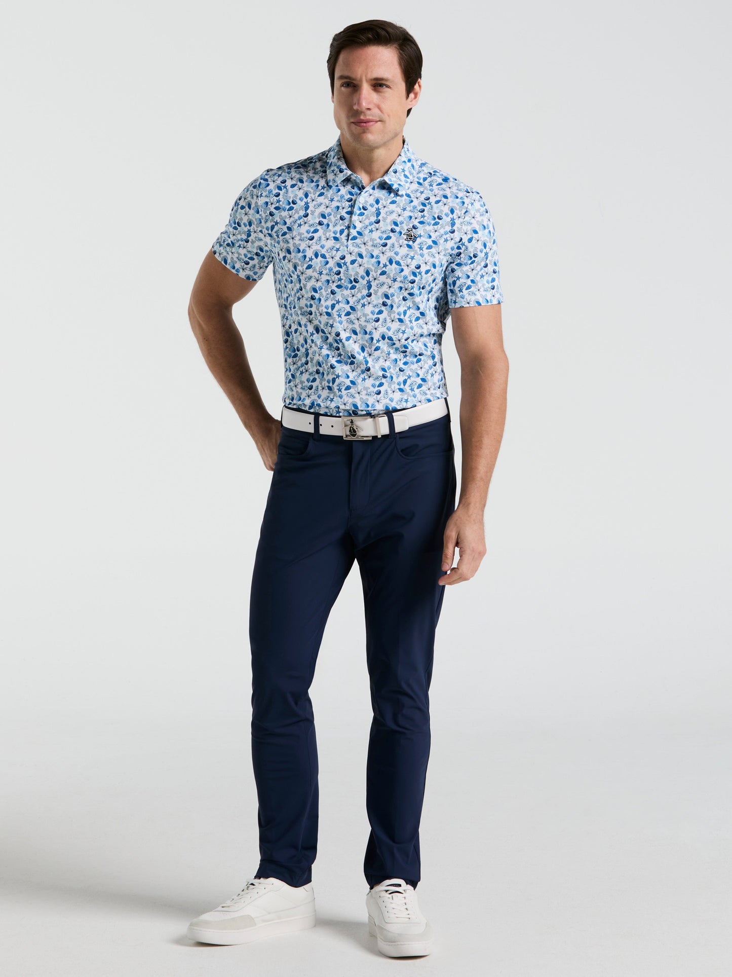 Men's Petes Coconut Caddy Golf Polo