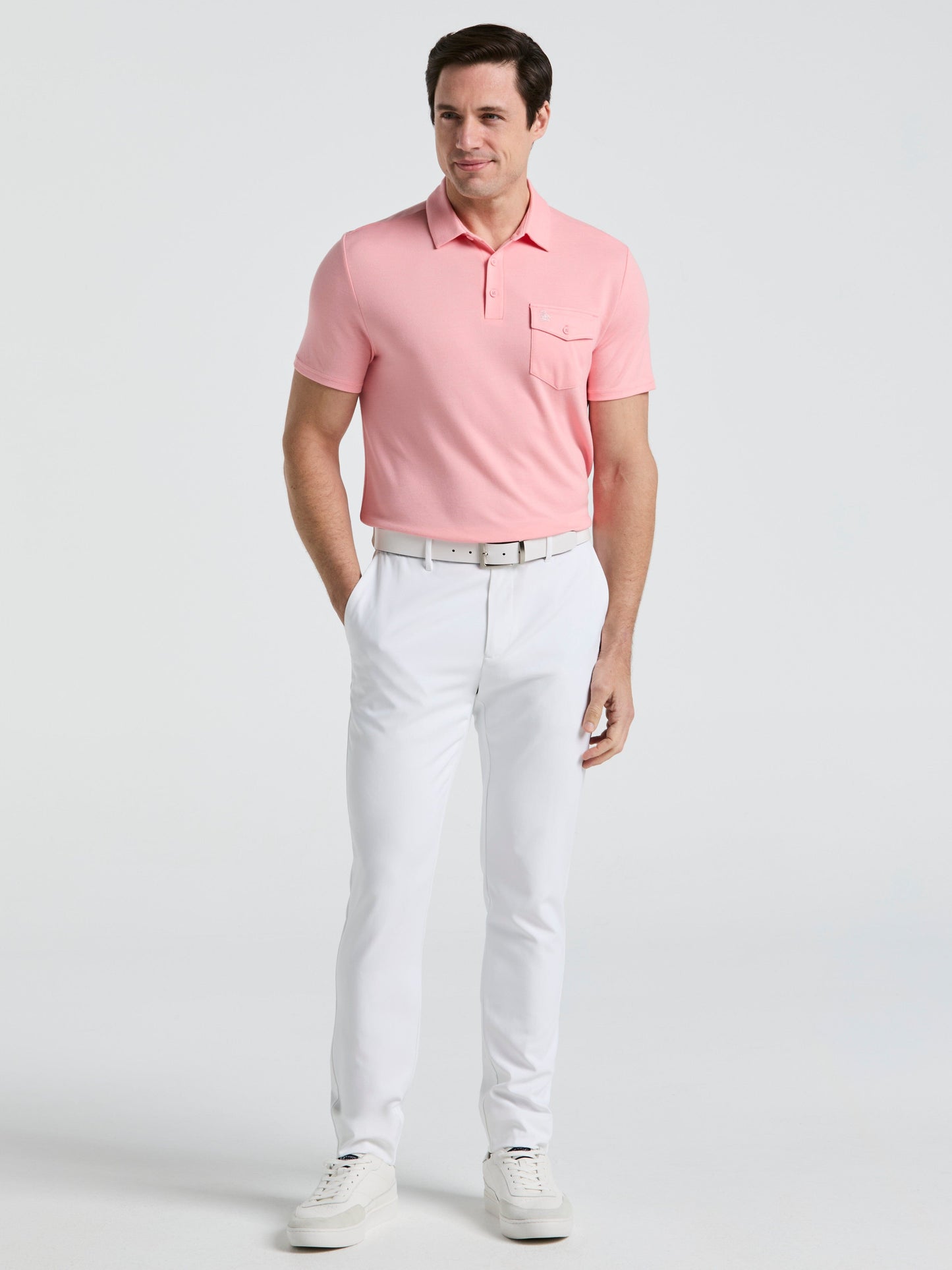 Men's Petes Fine Line Golf Polo