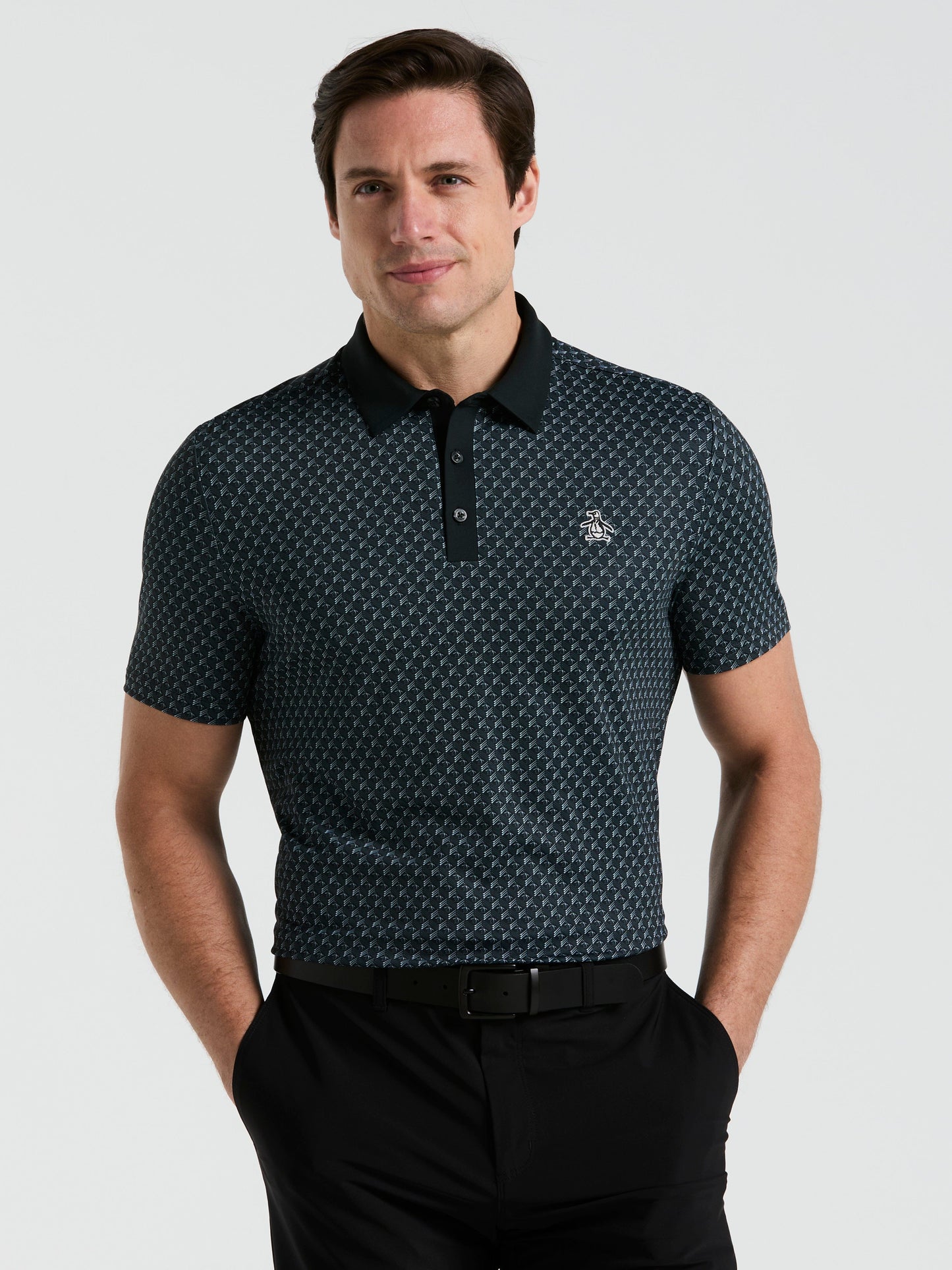 Pete's Tee Time Golf Polo (Caviar)