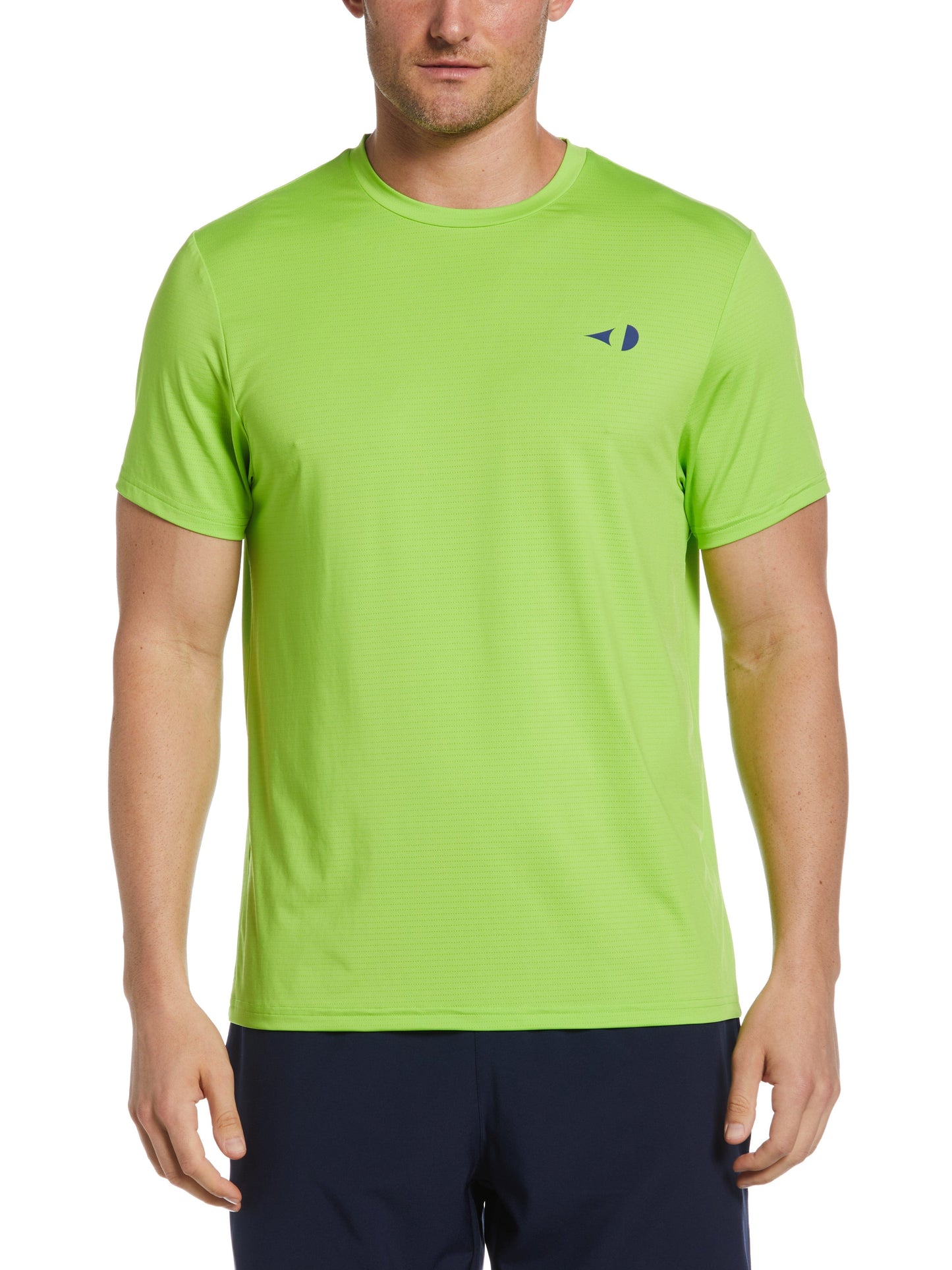 Pin Hole Mesh Tennis Tee (White Grape)