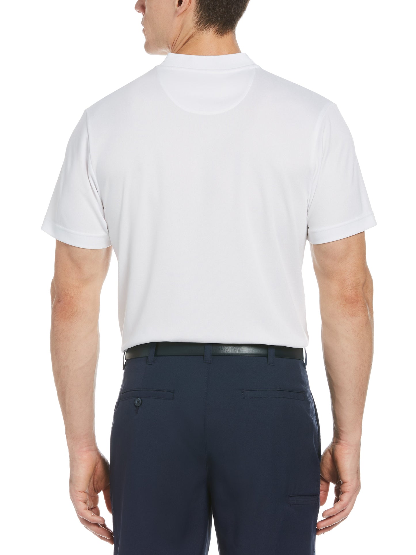 Men's Pique Polo with Casual Collar