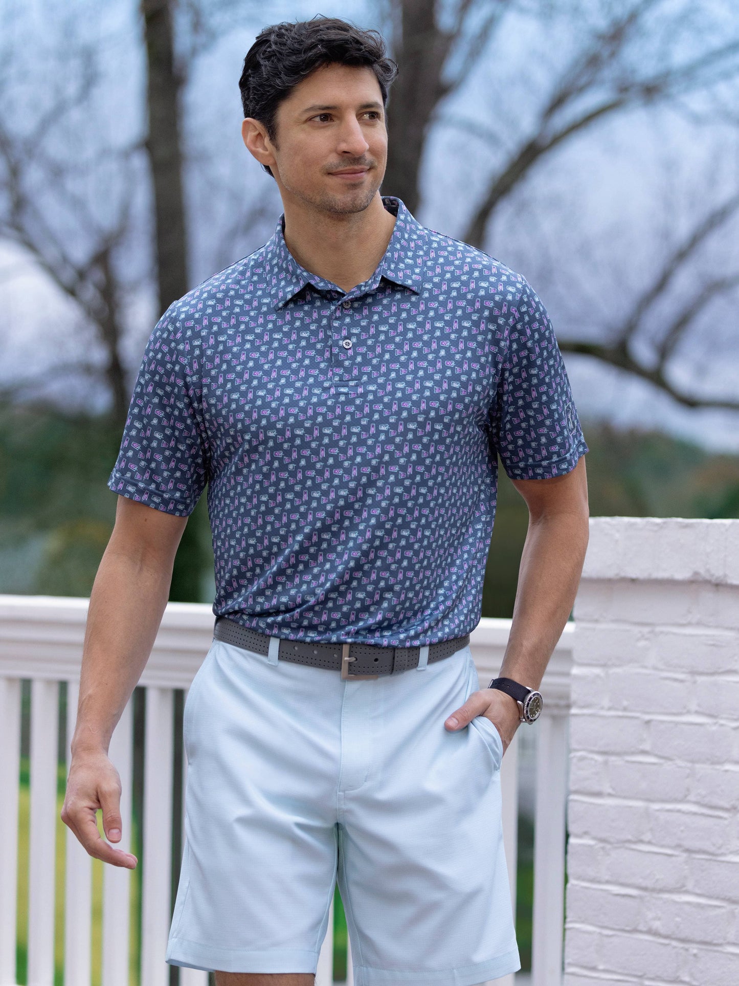 Men's Refreshments Printed Polo
