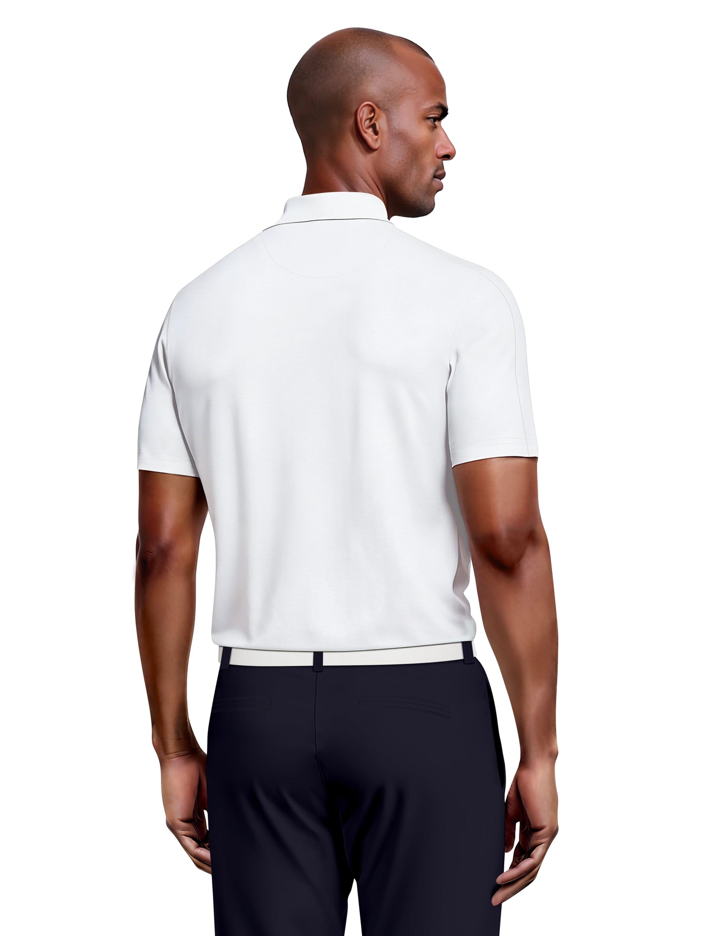Men's Solid Cooling Texture Polo