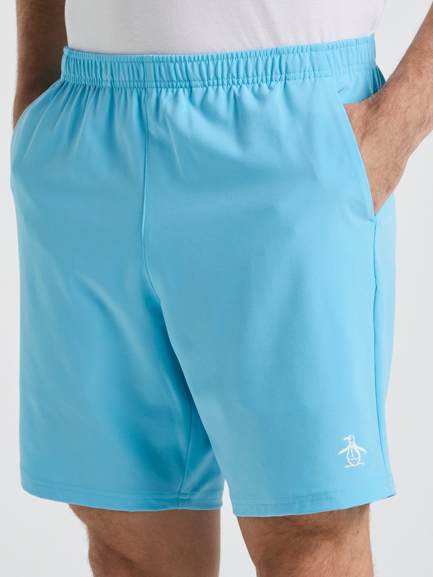 Men's Solid Tennis Shorts