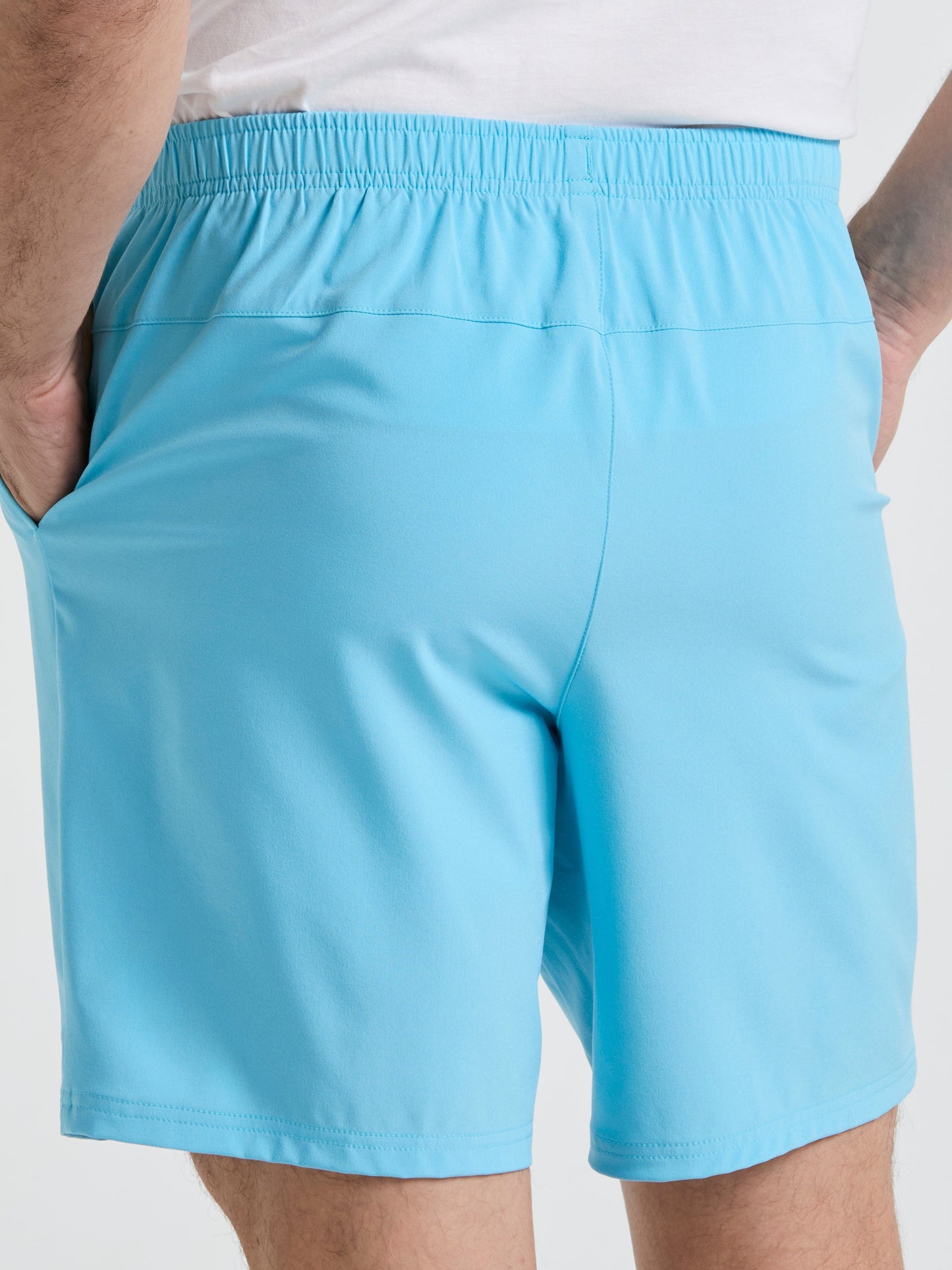 Men's Solid Tennis Shorts