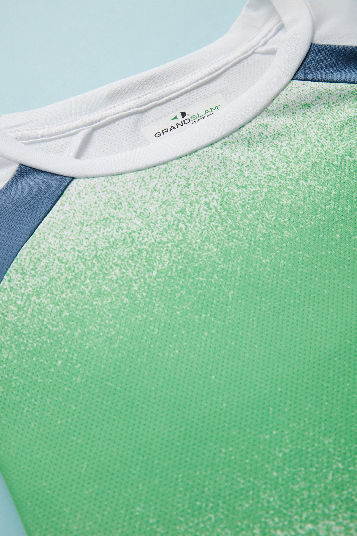 Men's Spray Gradient Printed Tennis Tee