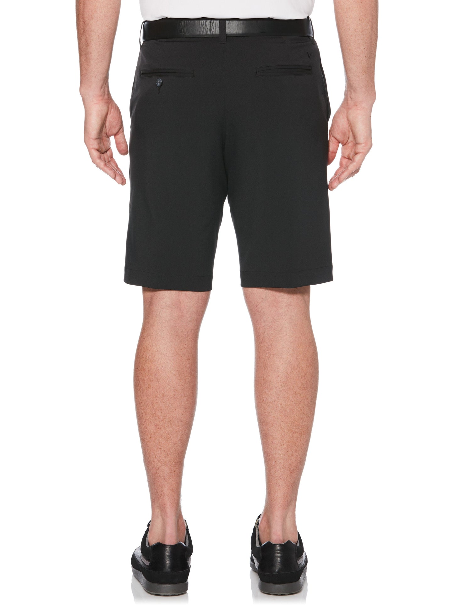 Men's Stretch Solid Golf Short with Active Waistband
