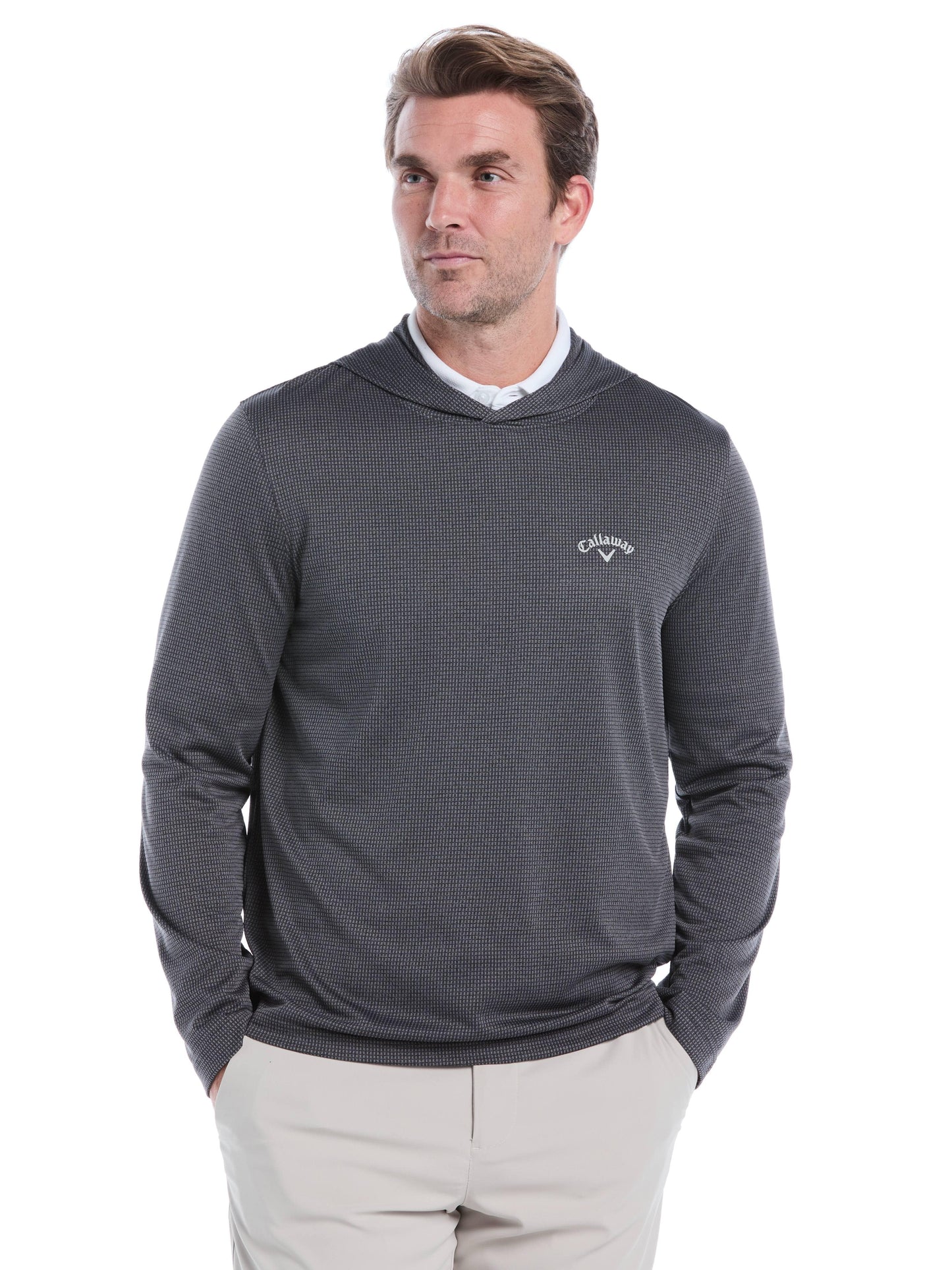 Men's Texture Coastal Hoodie