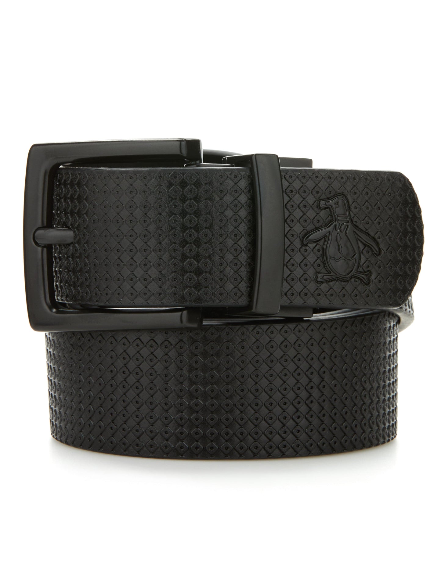 Tonal Textured Golf Belt (Caviar)