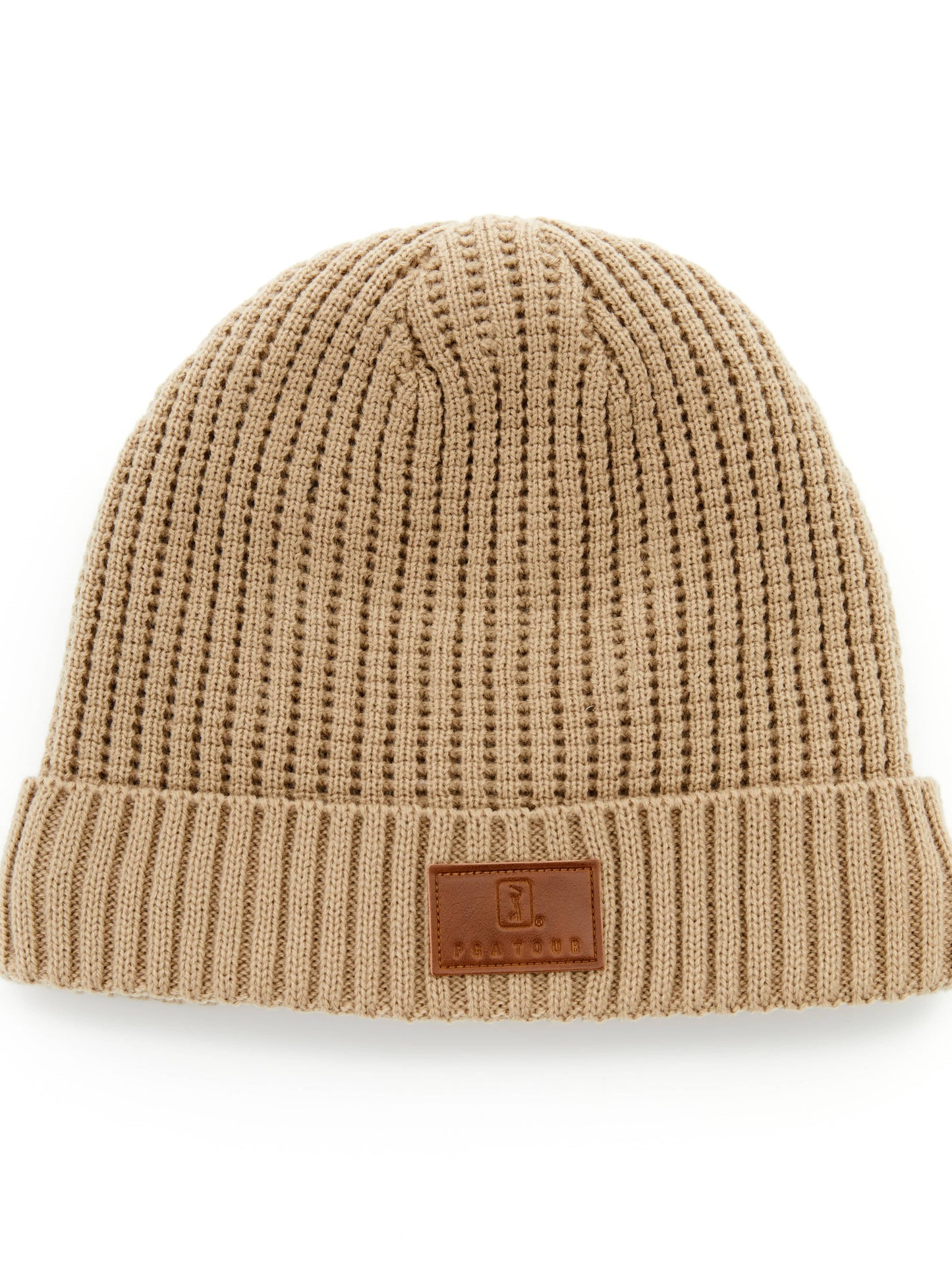 Waffle Knit Beanie (Chinchilla)