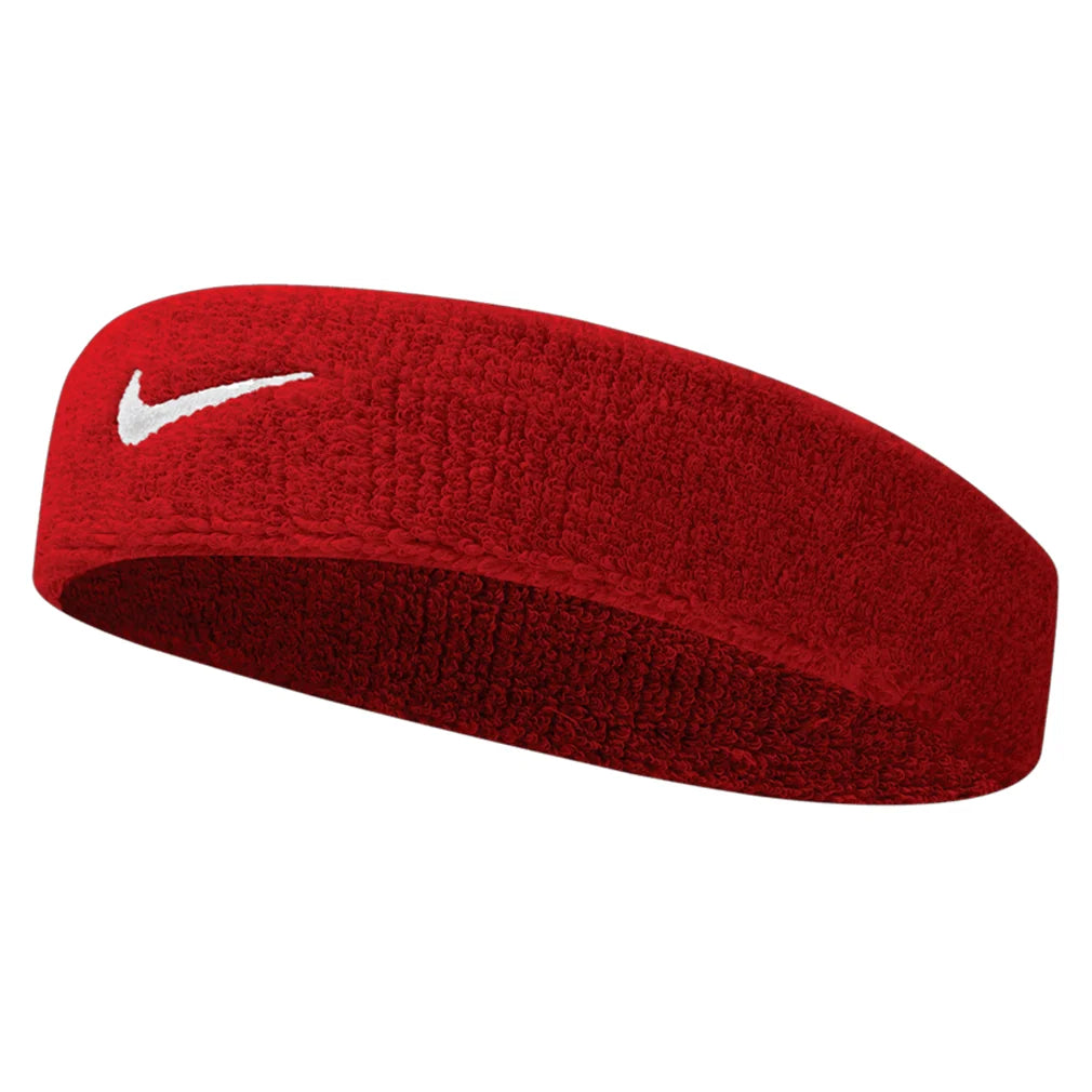 Swoosh Tennis Headband WOMENS APPAREL NIKE Red