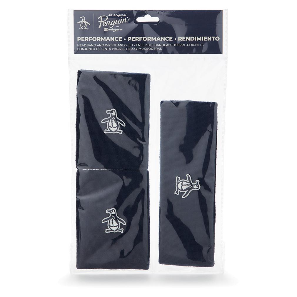 Men`s Solid Head and Wristband Set WOMENS APPAREL PENGUIN