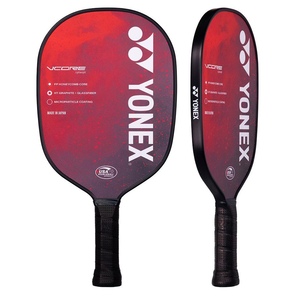 VCORE Lightweight 7.6 oz Pickleball Paddle Red Promotions YONEX