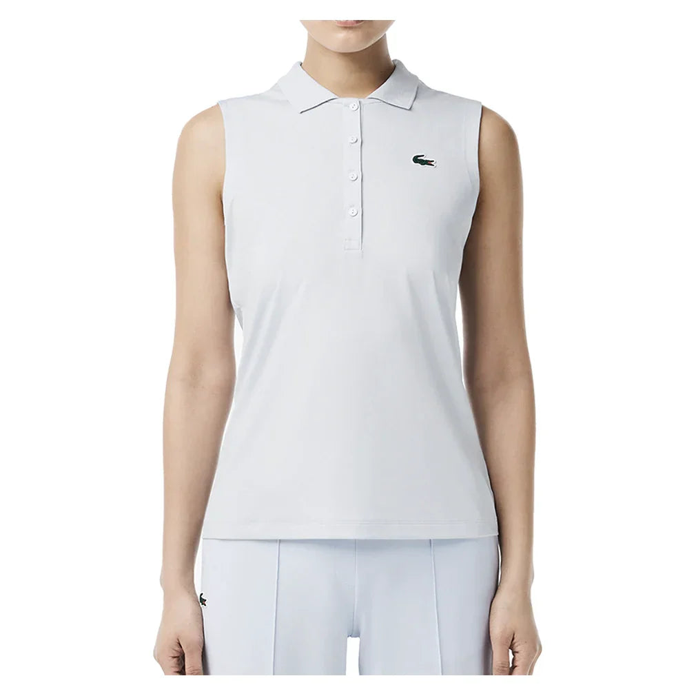 Women`s Sport Sleeveless Tennis Polo LACOSTE White 2(EUR34)