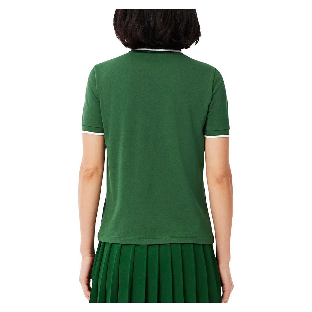 Women`s Heritage Short Sleeve Ultra Dry Tennis Polo LACOSTE
