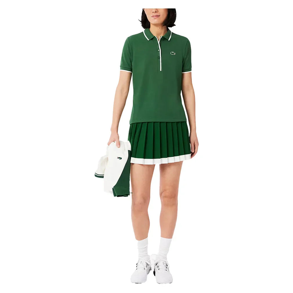 Women`s Heritage Short Sleeve Ultra Dry Tennis Polo LACOSTE