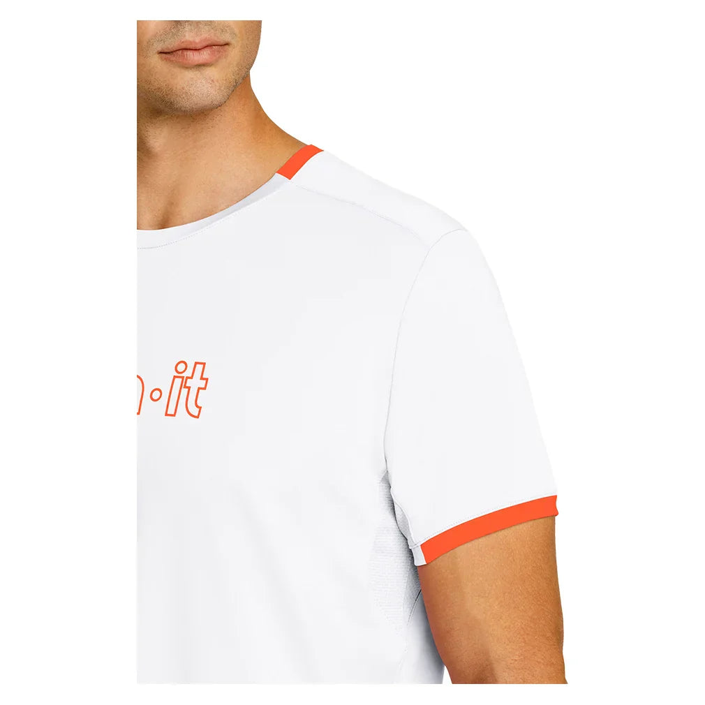 Men`s Ronaldo Short Sleeve Pickleball Tee SPIN-IT