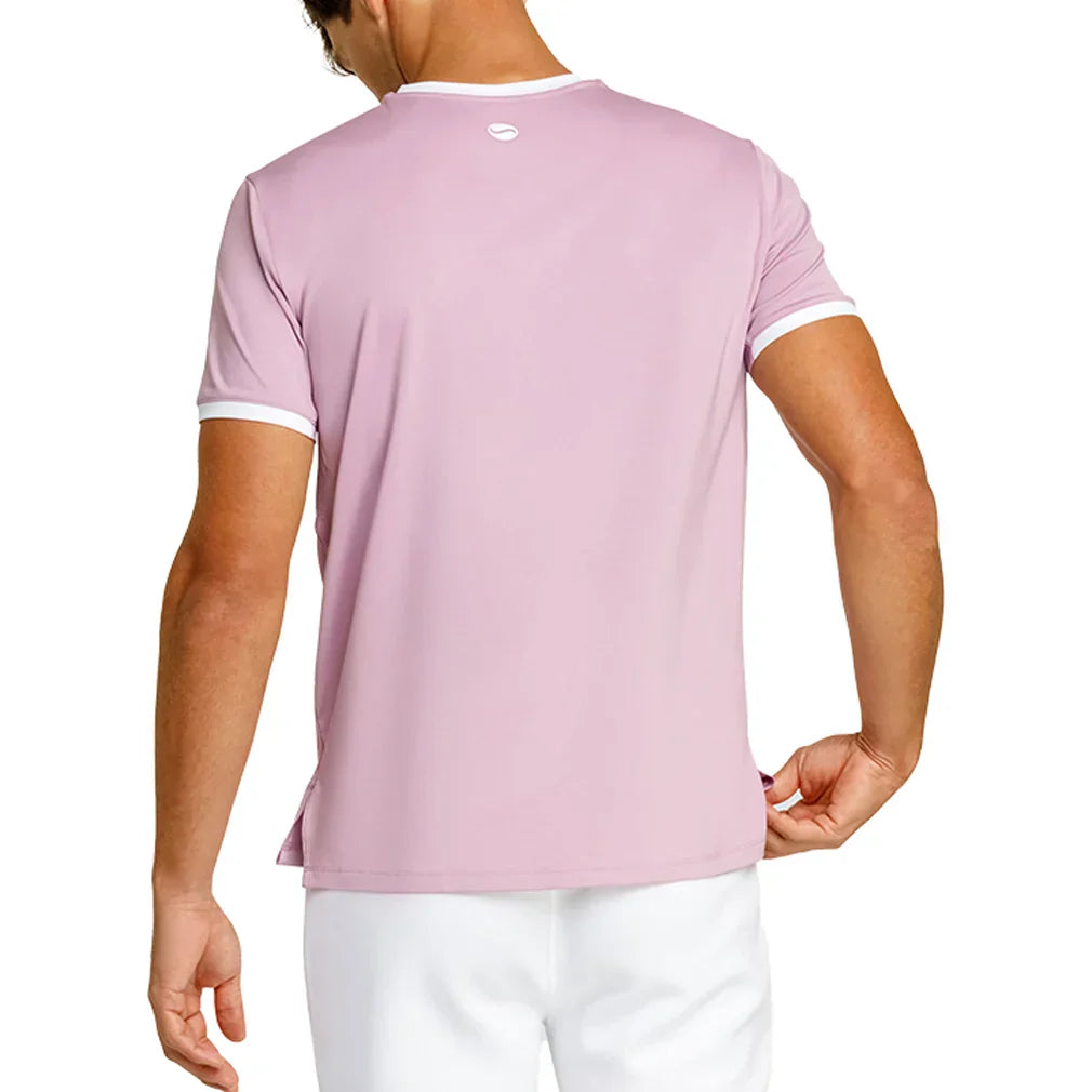 Men`s Ronaldo Short Sleeve Pickleball Tee SPIN-IT