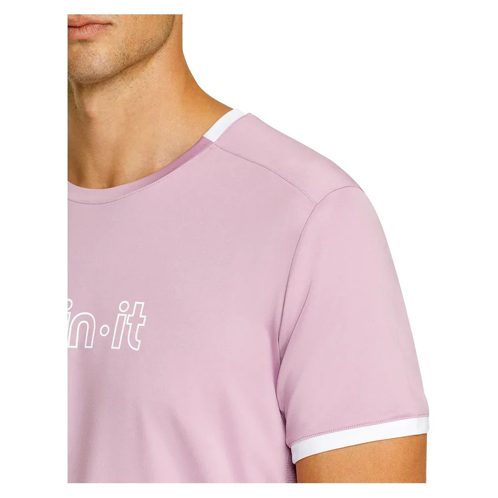 Men`s Ronaldo Short Sleeve Pickleball Tee SPIN-IT
