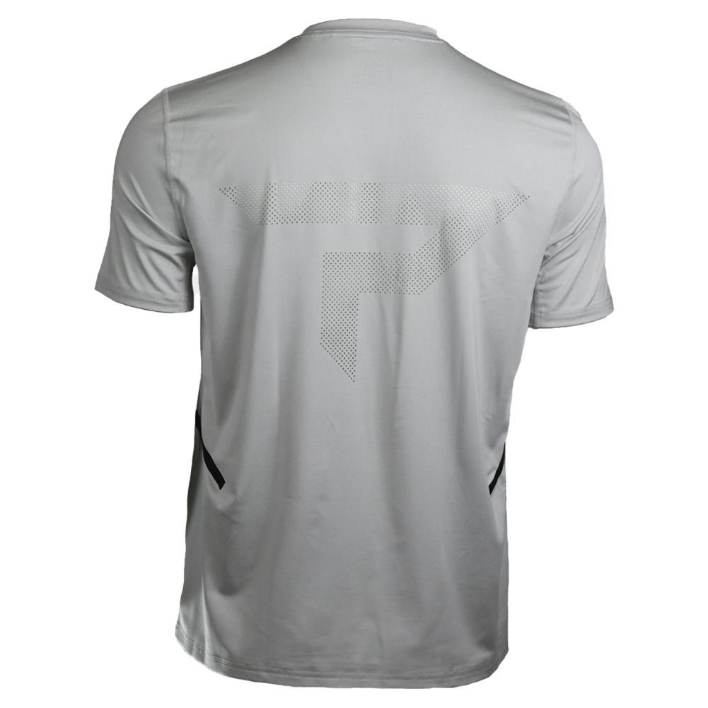 Men's Performance Short Sleeve Tennis Top Pickleball Apparel PADDLETEK