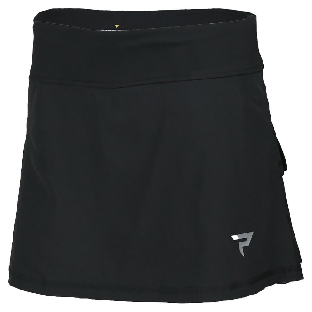 Womens Performance Tennis Skort Black Womens Apparel PADDLETEK