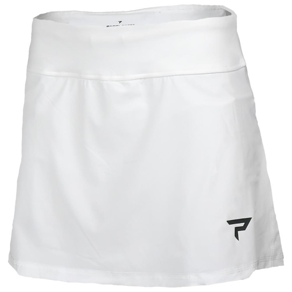 Womens Performance Tennis Skort White Womens Apparel PADDLETEK