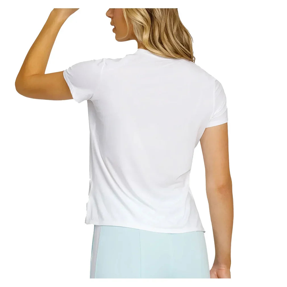 Women`s Bijou Boxy Short Sleeve Pickleball Top SPIN-IT