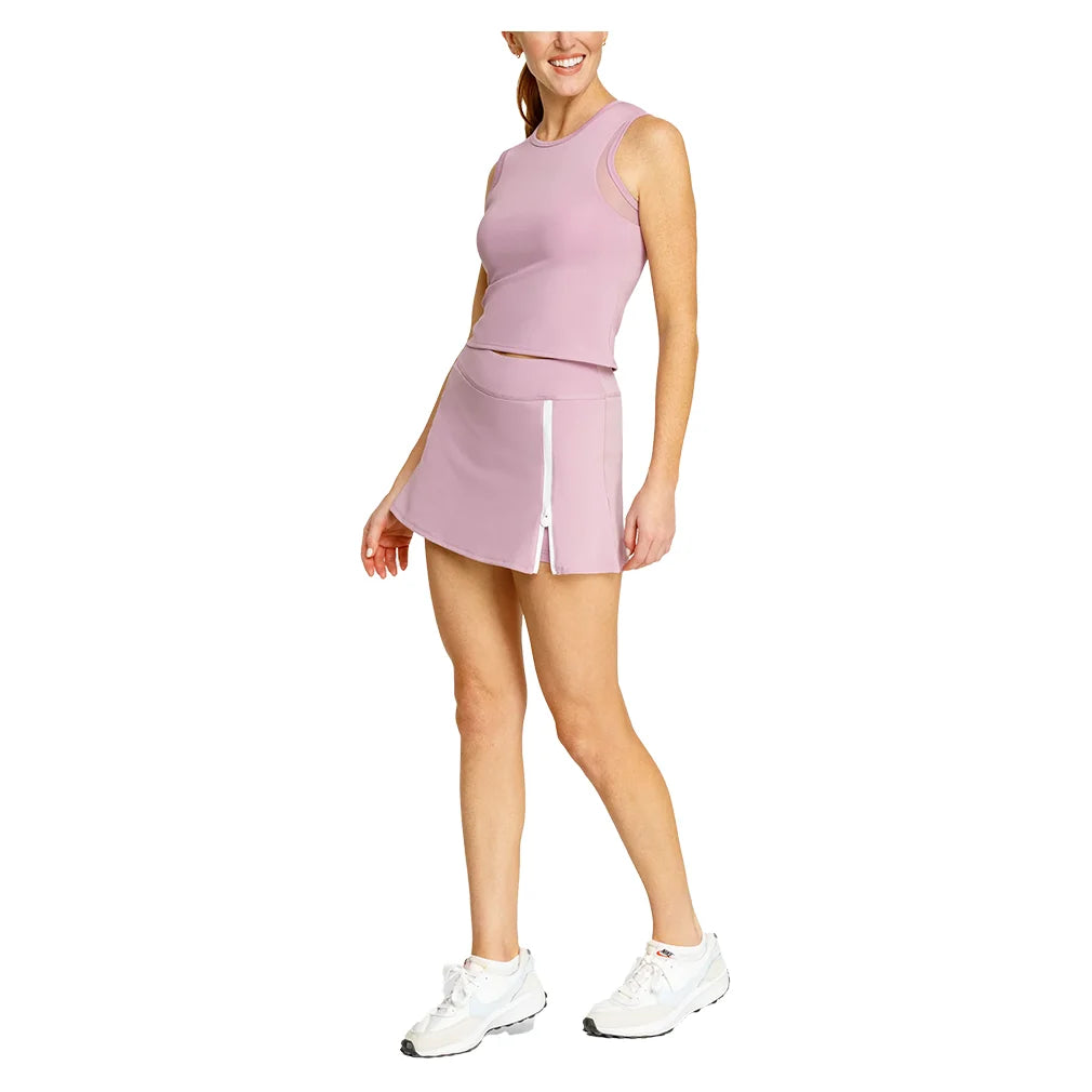 Women`s Yana Cropped Pickleball Tank with Bra SPIN-IT