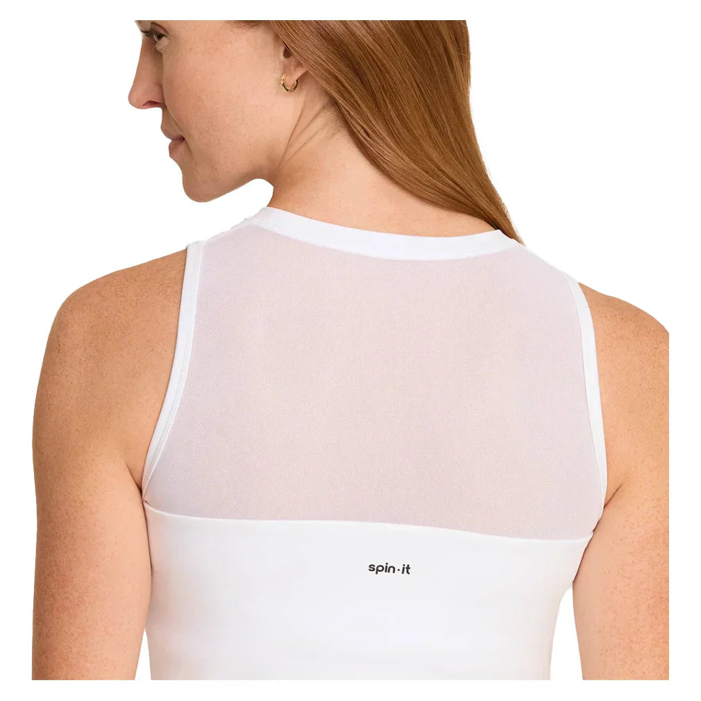 Women`s Jaedyn Tennis Tank with Bra SPIN-IT