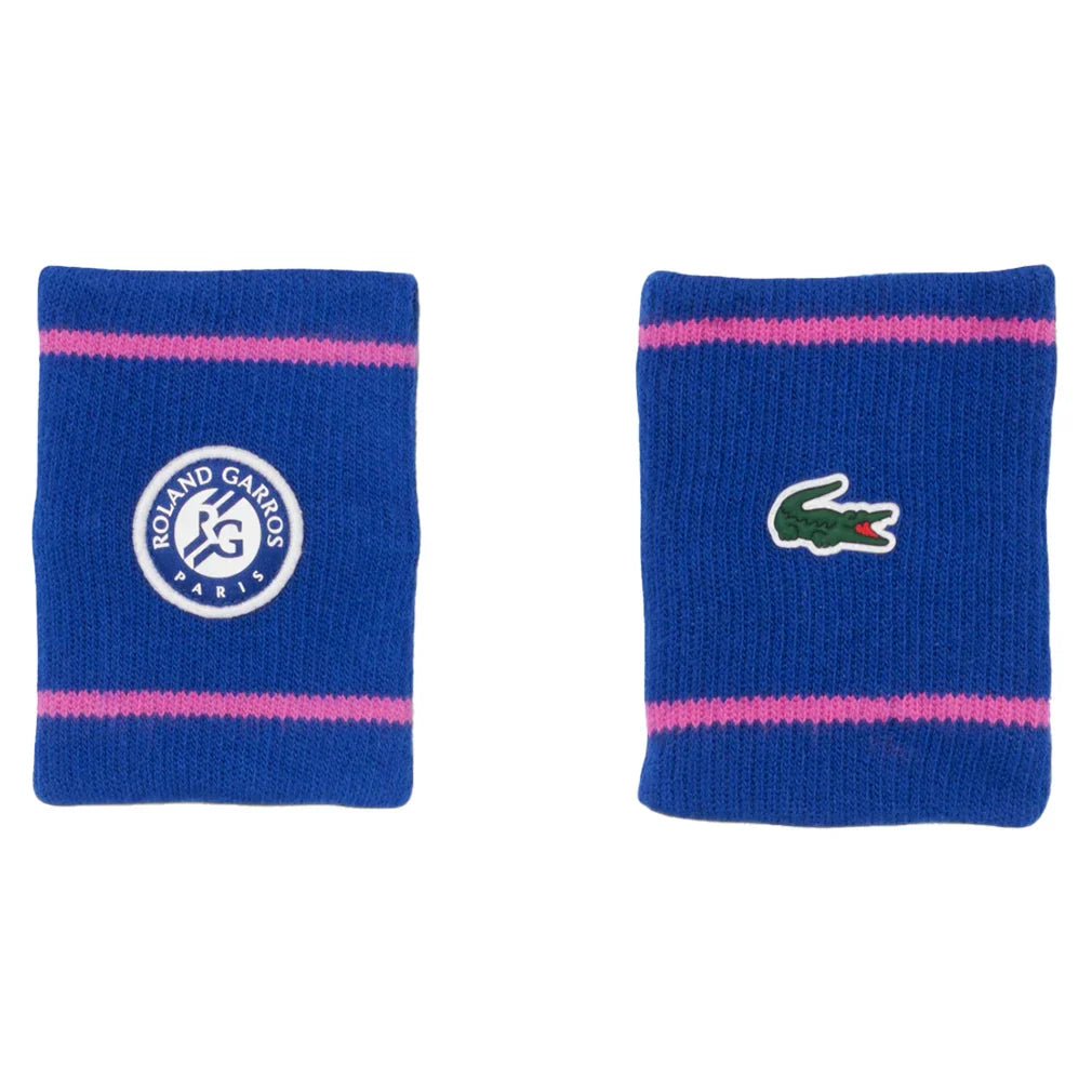 Men`s Roland Garros Tennis Wristband OTHER ACCESSORIES LACOSTE Blue
