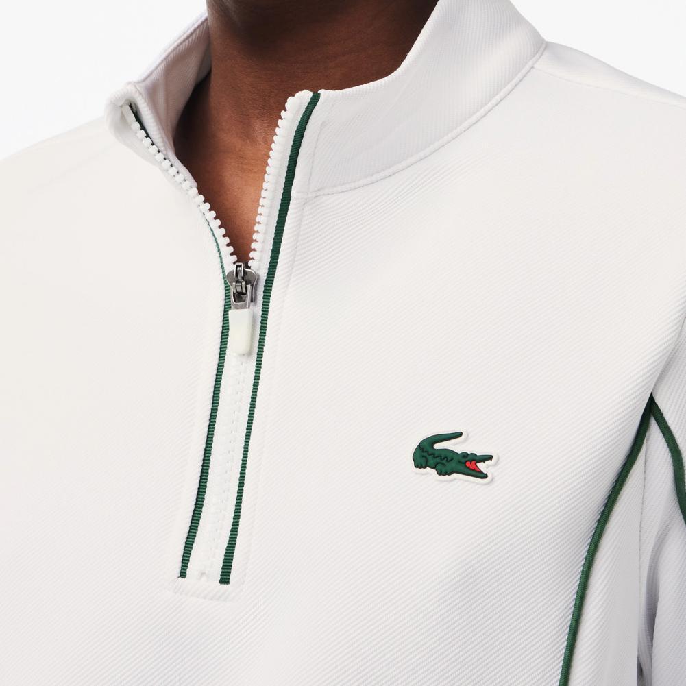 Women`s Slim Fit Contrast Sleeve Tennis Jacket WOMENS APPAREL LACOSTE