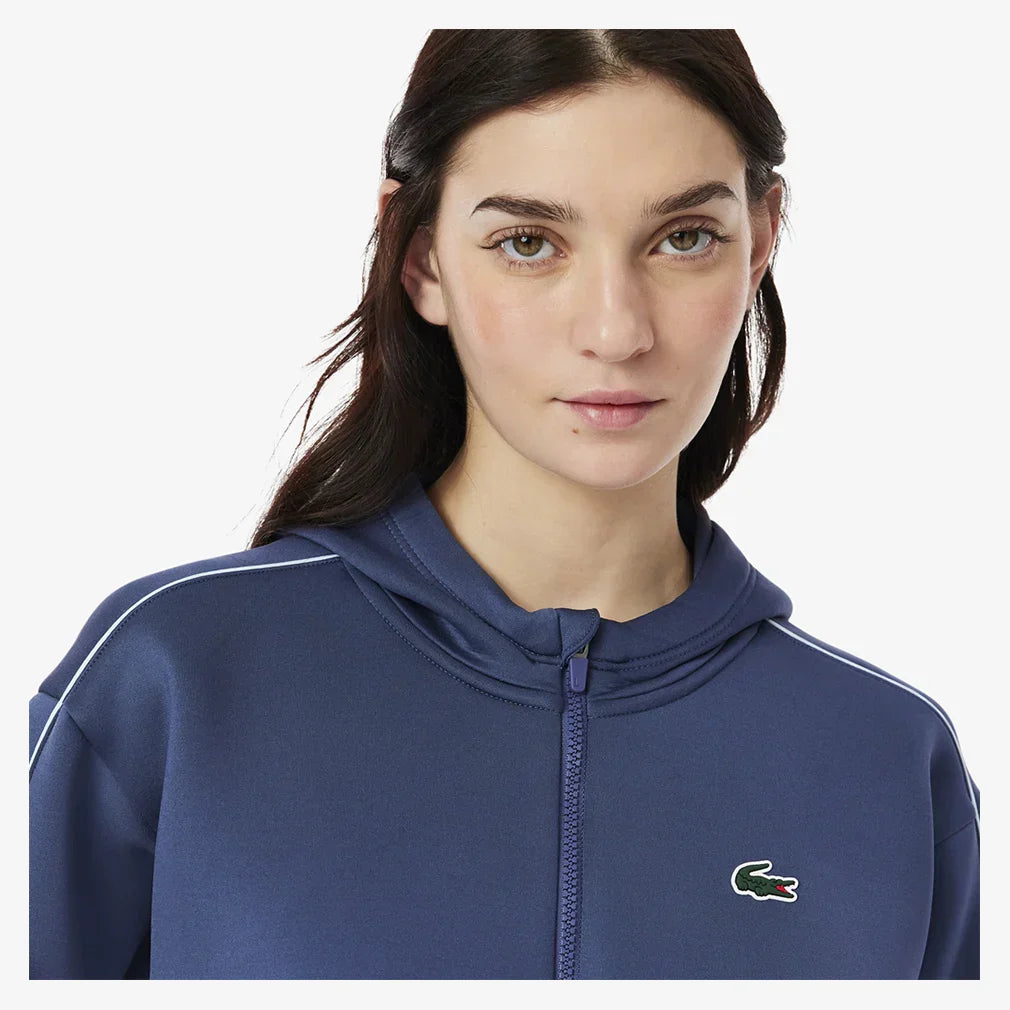 Women`s Sport Hooded Tennis Jacket LACOSTE