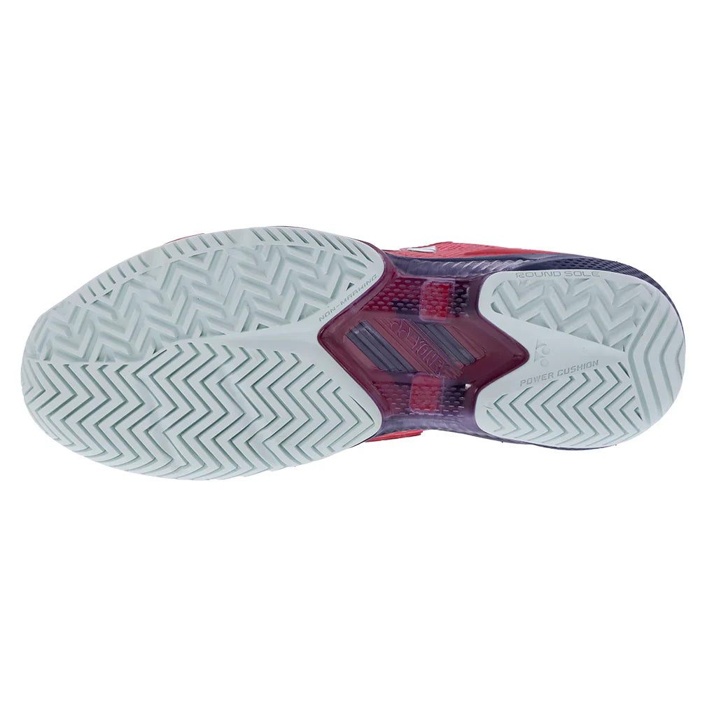 Women`s Power Cushion AD-ACCEL All Court Tennis Shoes Sunset Red WOMENS SHOES YONEX