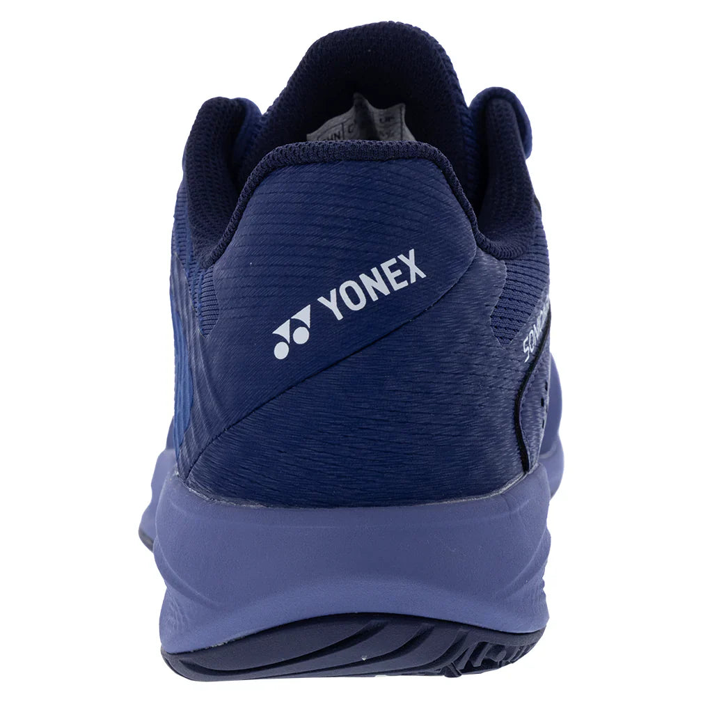 Men`s Power Cushion SONICAGE 3 Clay Tennis Shoes Navy Blue YONEX
