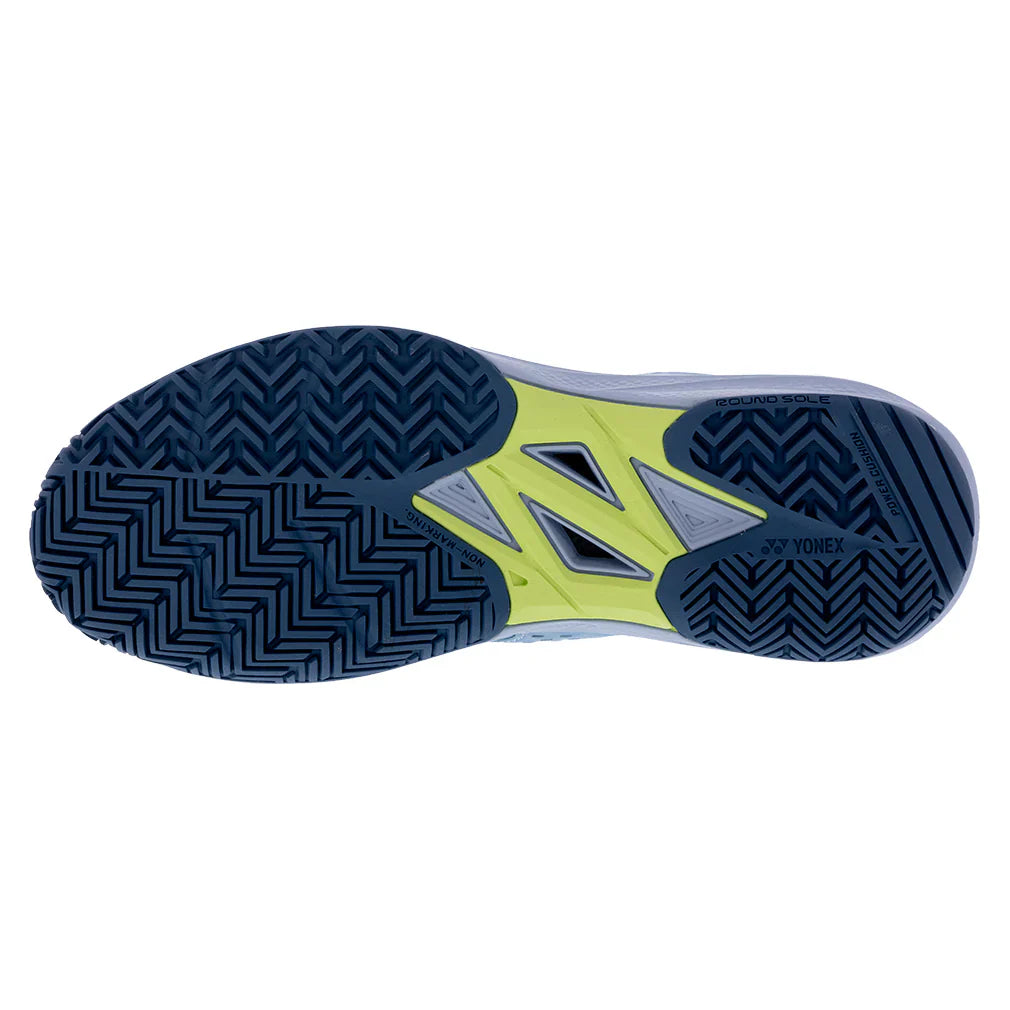 Men`s Power Cushion SONICAGE 3 Wide Tennis Shoes Grayish Blue YONEX