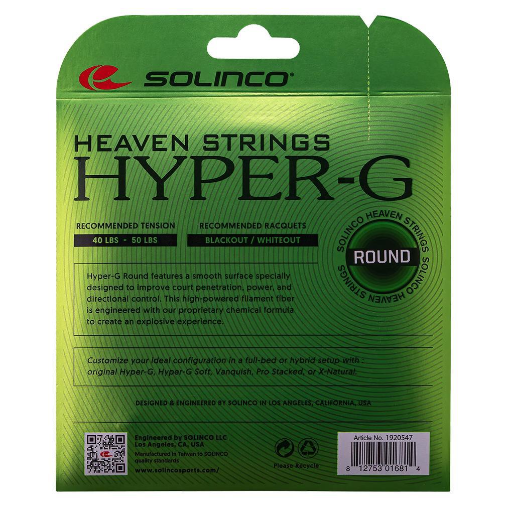 Hyper-G Round Tennis String Hybrid Set Strings SOLINCO