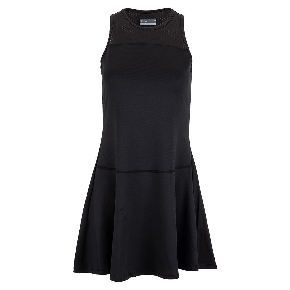 Women's Breeze Tennis Dress Womens Apparel LIJA Black XS