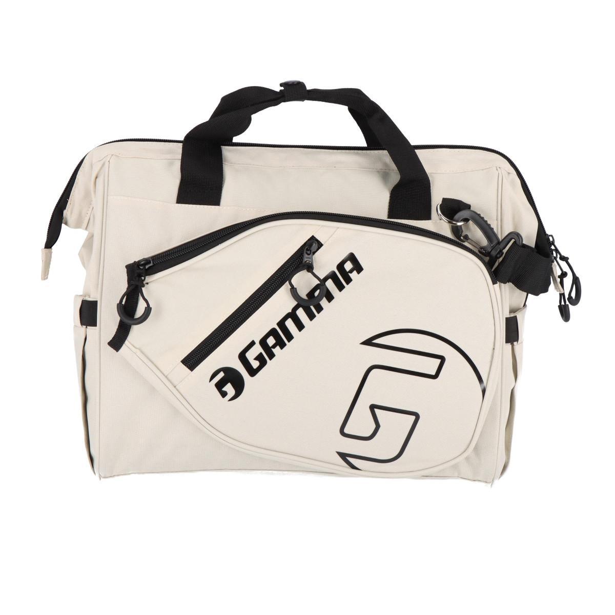 Pickleball Tour Tote Bag White Pickleball Bags And Backpacks GAMMA