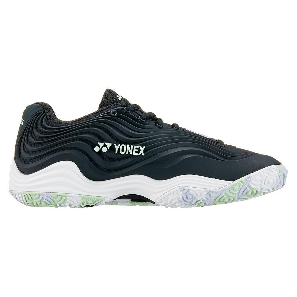 Women's Fusionrev 5 Clay Tennis Shoes Black and White Womens Shoes YONEX