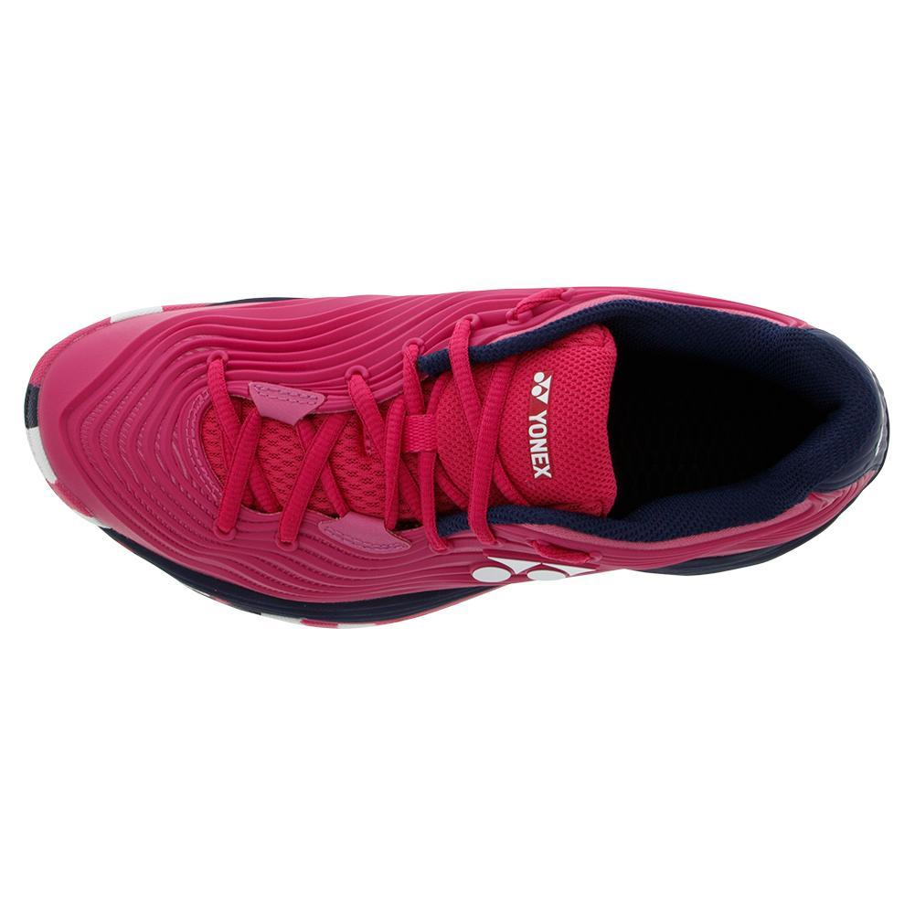 Women's FUSIONREV 5 Clay Tennis Shoes Rose Pink Womens Shoes YONEX