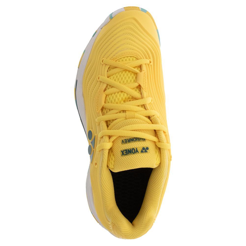 Women's Fusionrev 5 Tennis Shoes Soft Yellow Womens Shoes YONEX