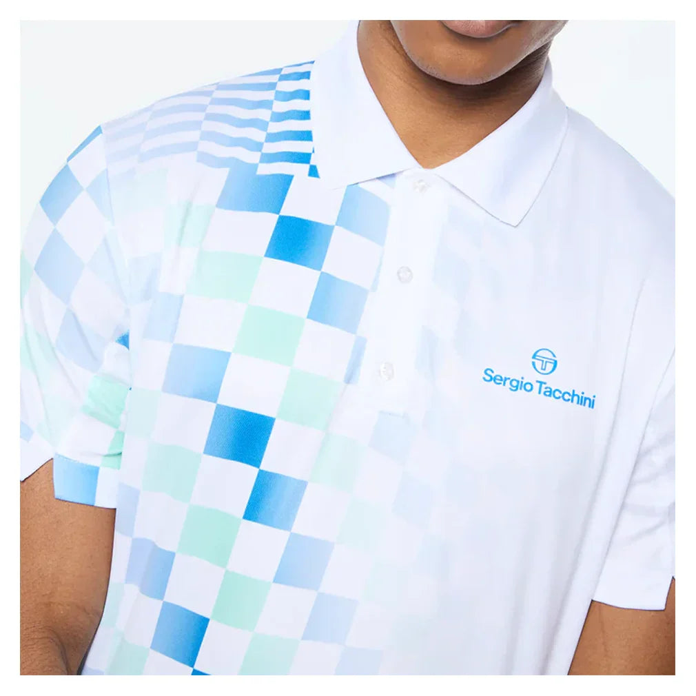 Men`s Luca Pique Tennis Polo MENS APPAREL SERGIO TACCHINI