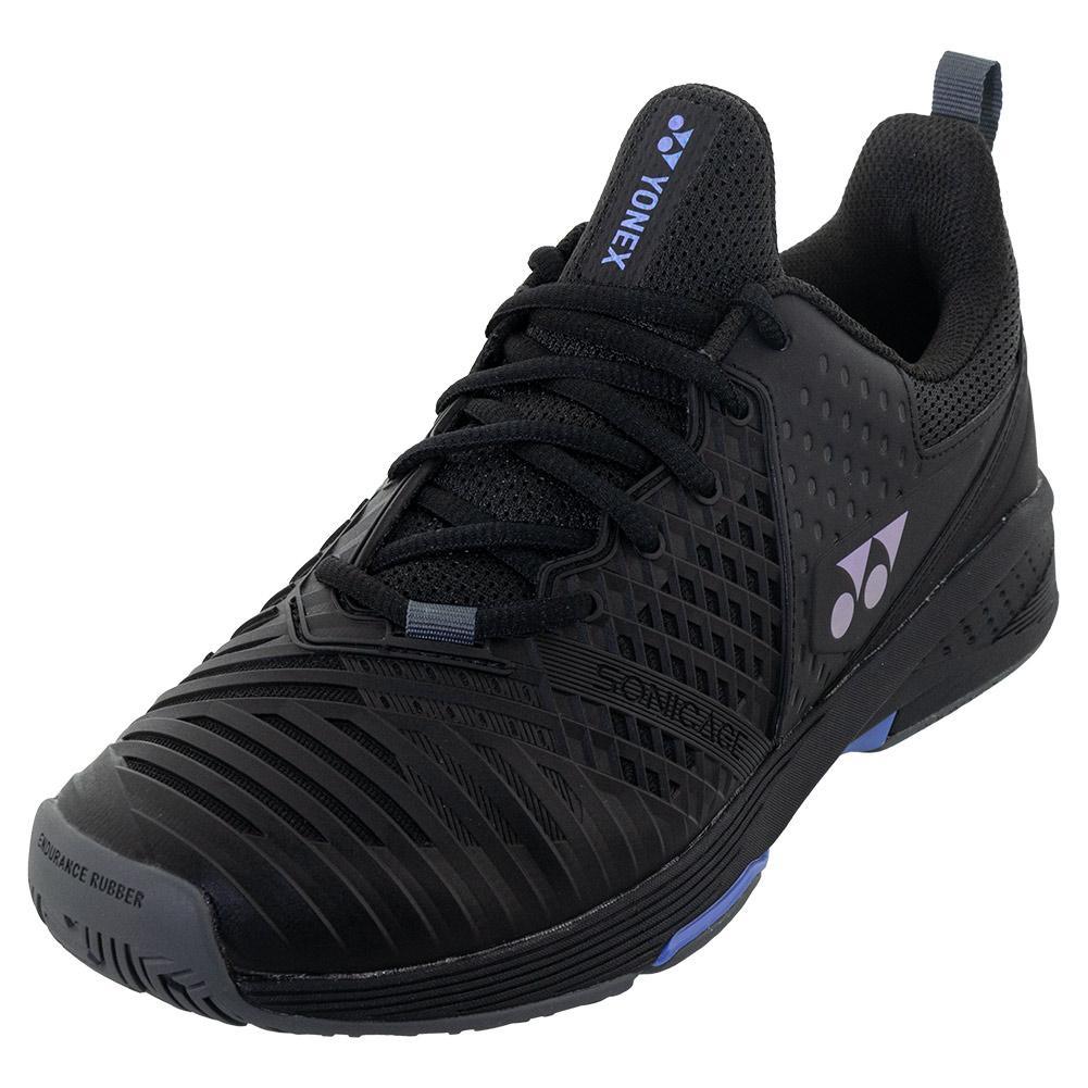 Men`s Sonicage 3 Tennis Shoes Black SUPER SALE YONEX